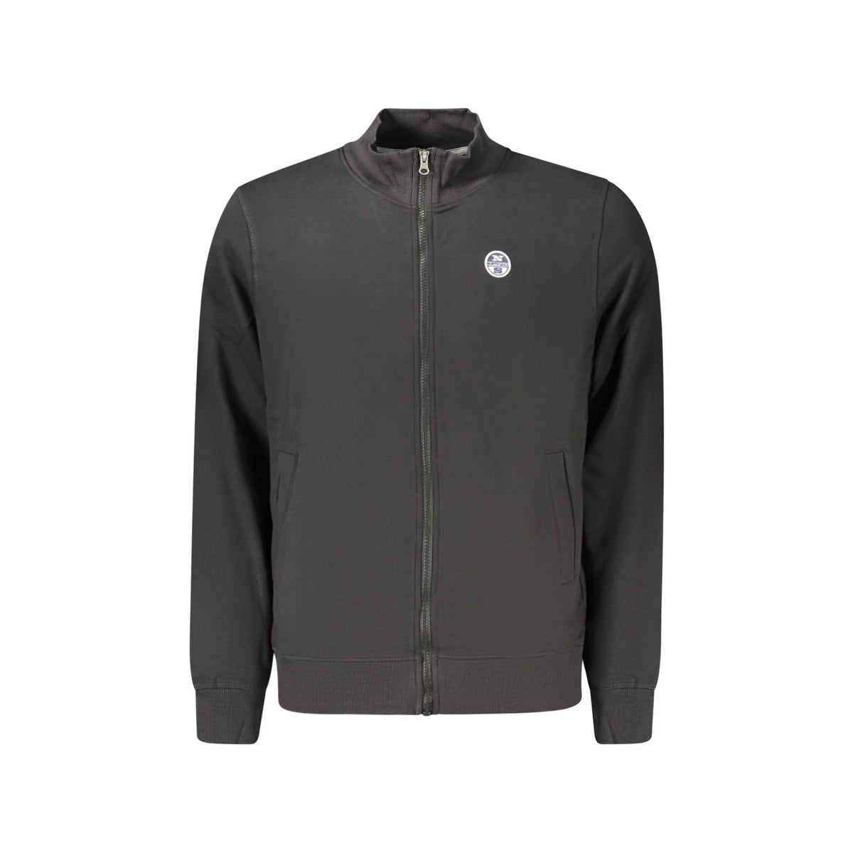 NORTH SAILS FELPA CON ZIP UOMO NERO