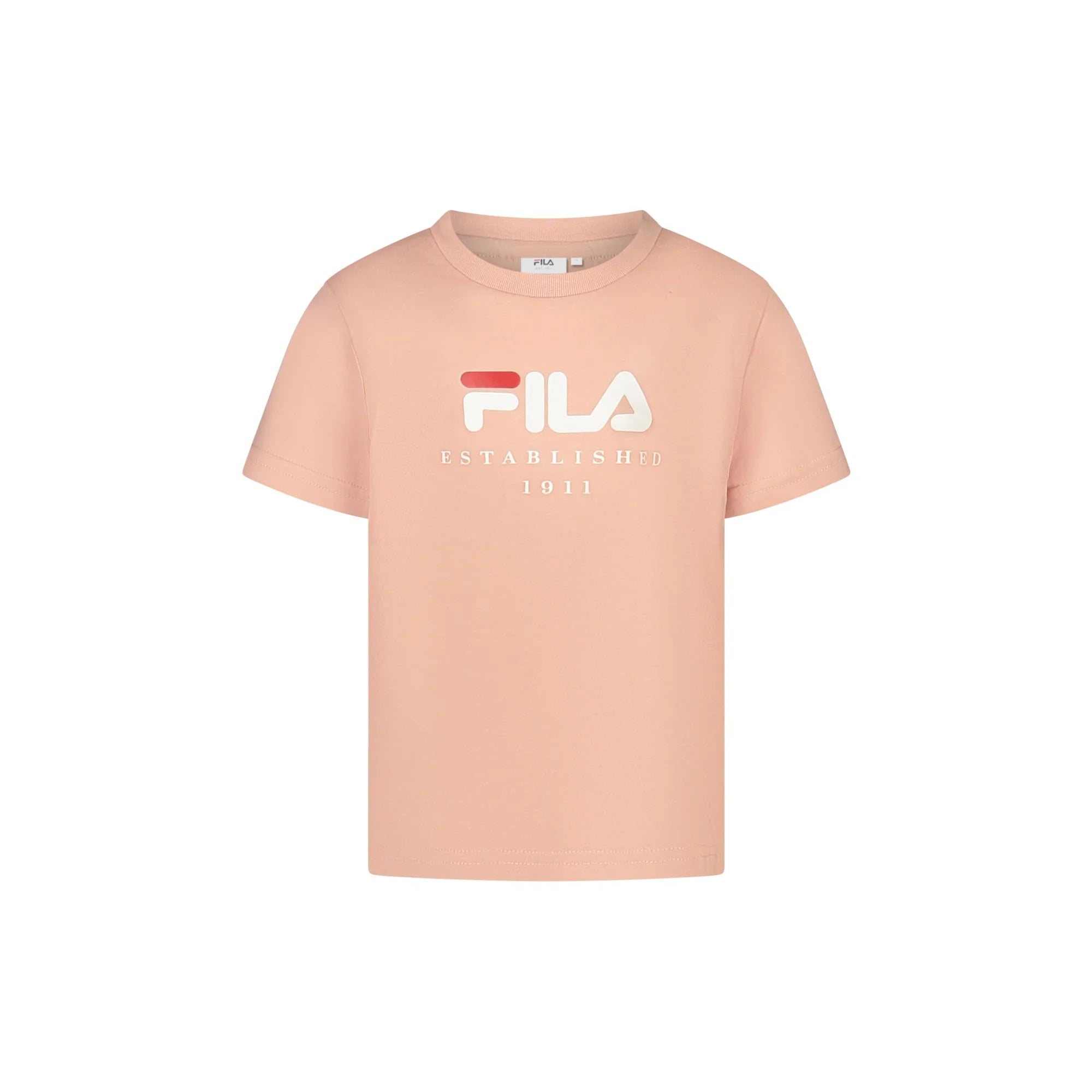 FILA T-SHIRT MANICHE CORTE BAMBINA ROSA