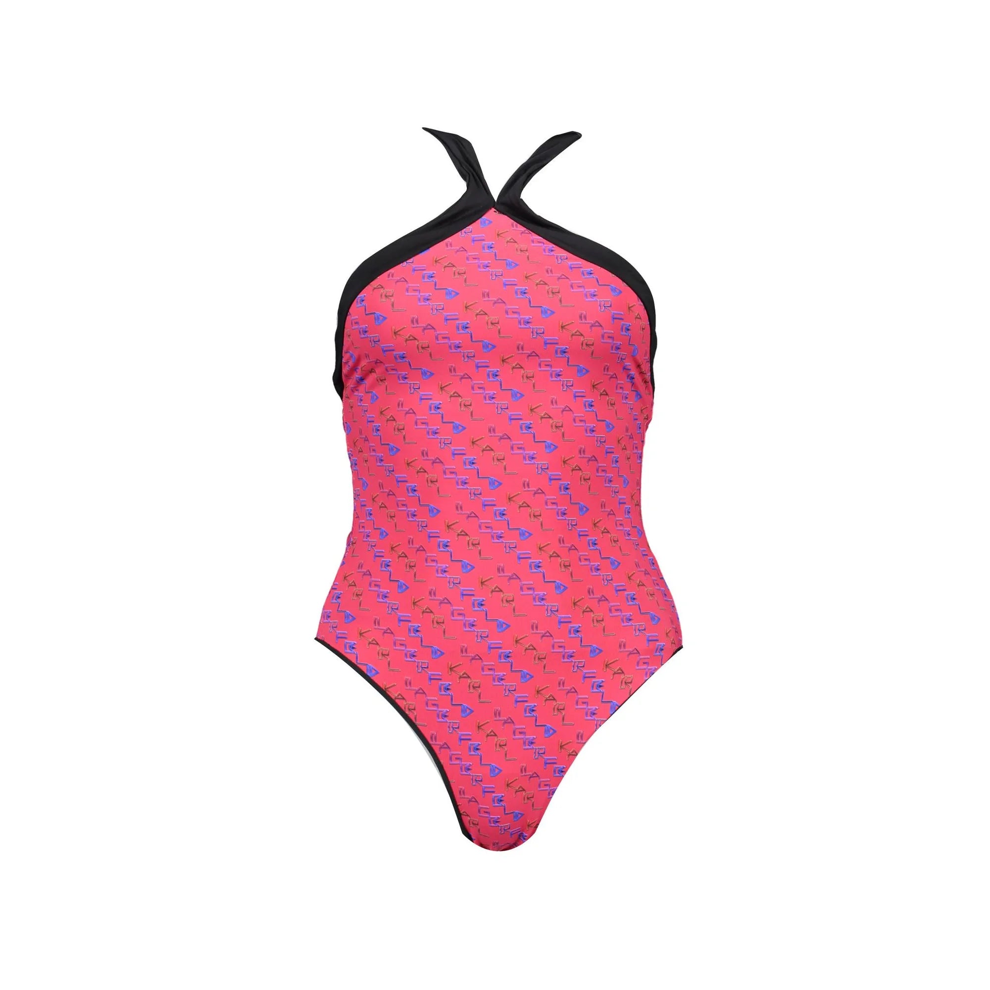 KARL LAGERFELD BEACHWEAR COSTUME INTERO DONNA ROSSO