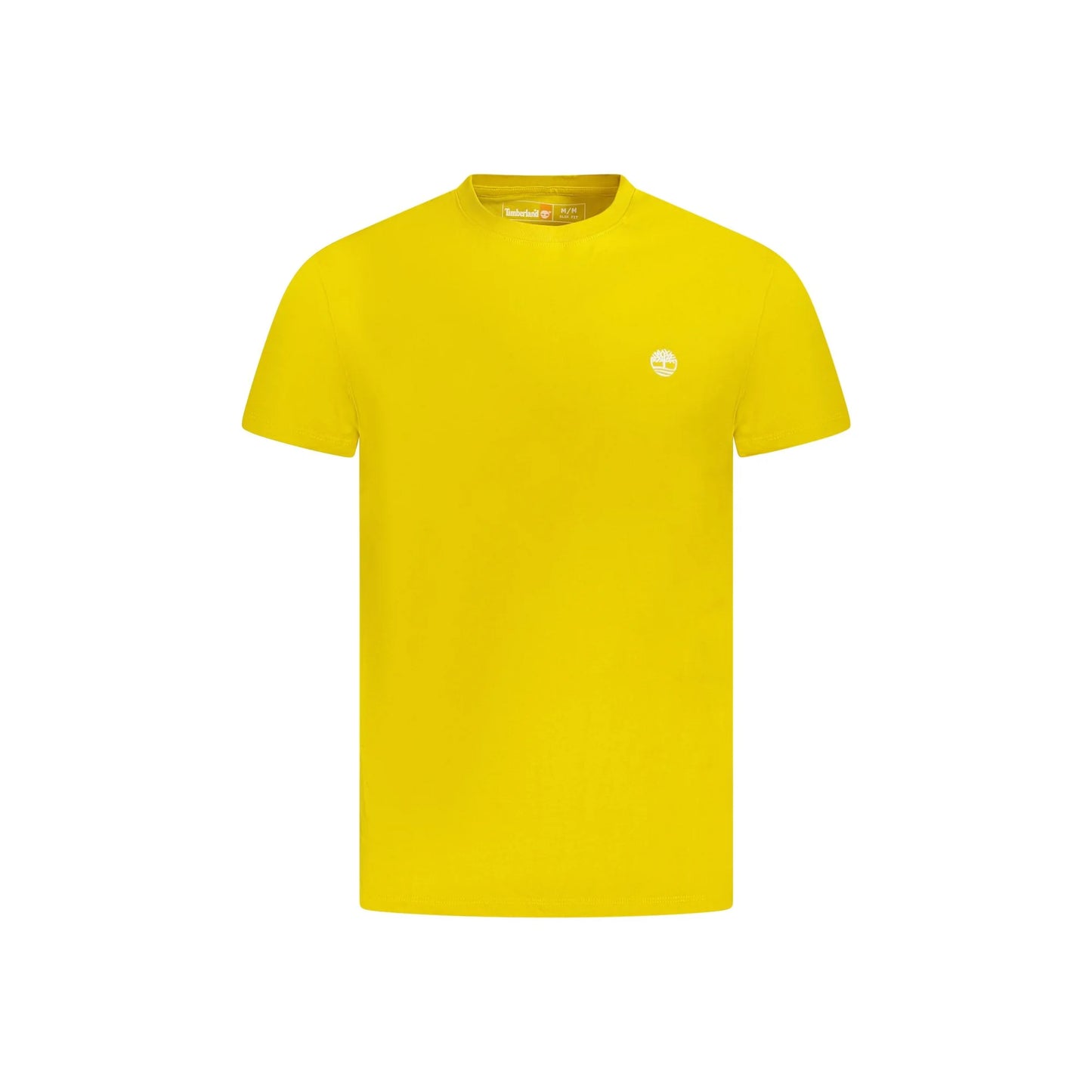 Timberland T-Shirt Maniche Corte Uomo Gialla Ricamo Giallo - foto prodotto
