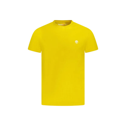 Timberland T-Shirt Maniche Corte Uomo Gialla Ricamo Giallo - foto prodotto
