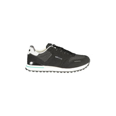 Gas Sneakers Uomo Nere Stampa Logo