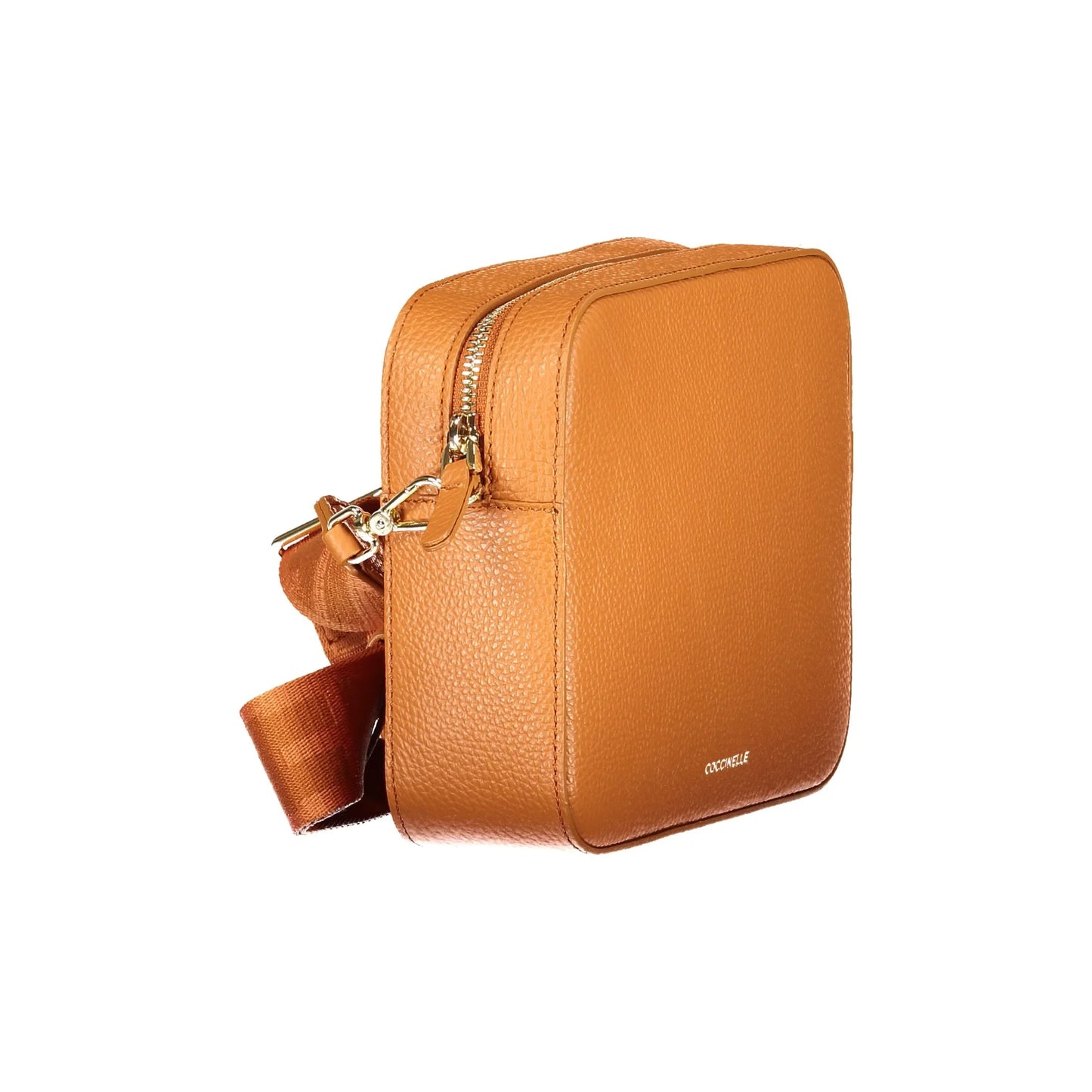 Coccinelle Borsa a Tracolla Pelle Donna Arancione Logo Borse - vista 3