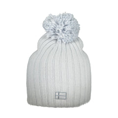 NORWAY 1963 Berretto Donna Azzurro con Pompon e Logo