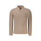 Timberland Polo Maniche Lunghe Uomo Marrone Ricamo - foto prodotto