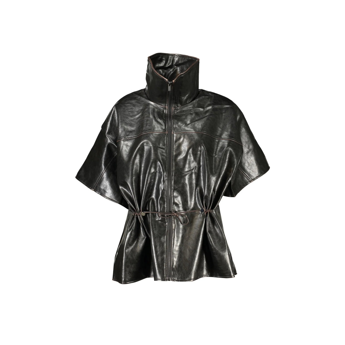 DESIGUAL PONCHO DONNA NERO