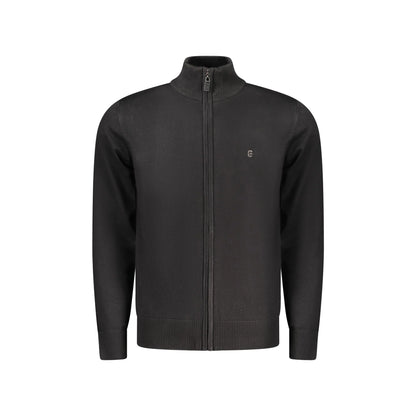Coveri Moving Maglia Cardigan Uomo Nero Ricamo Maglie - foto prodotto