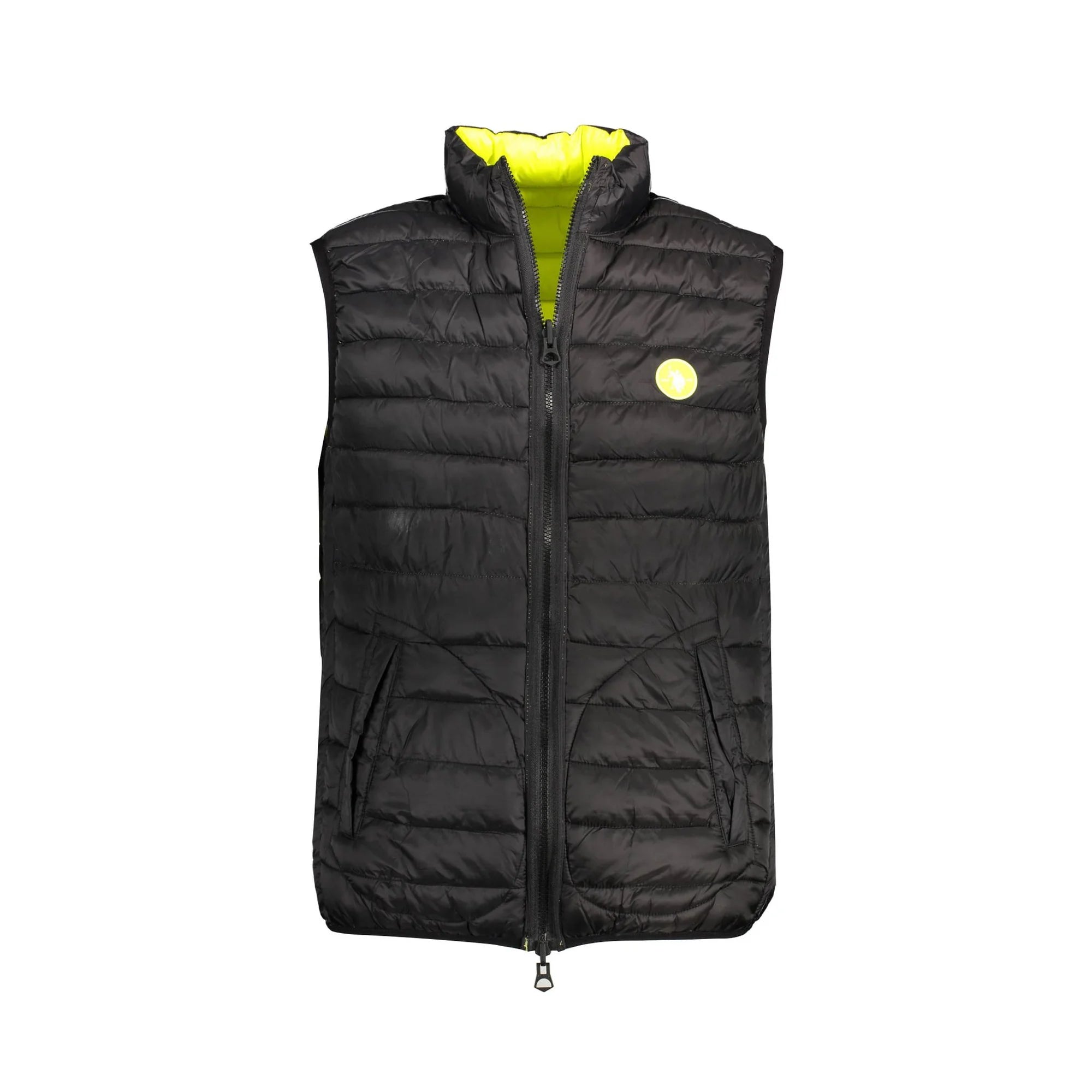 U.S. POLO SMANICATO UOMO GIALLO