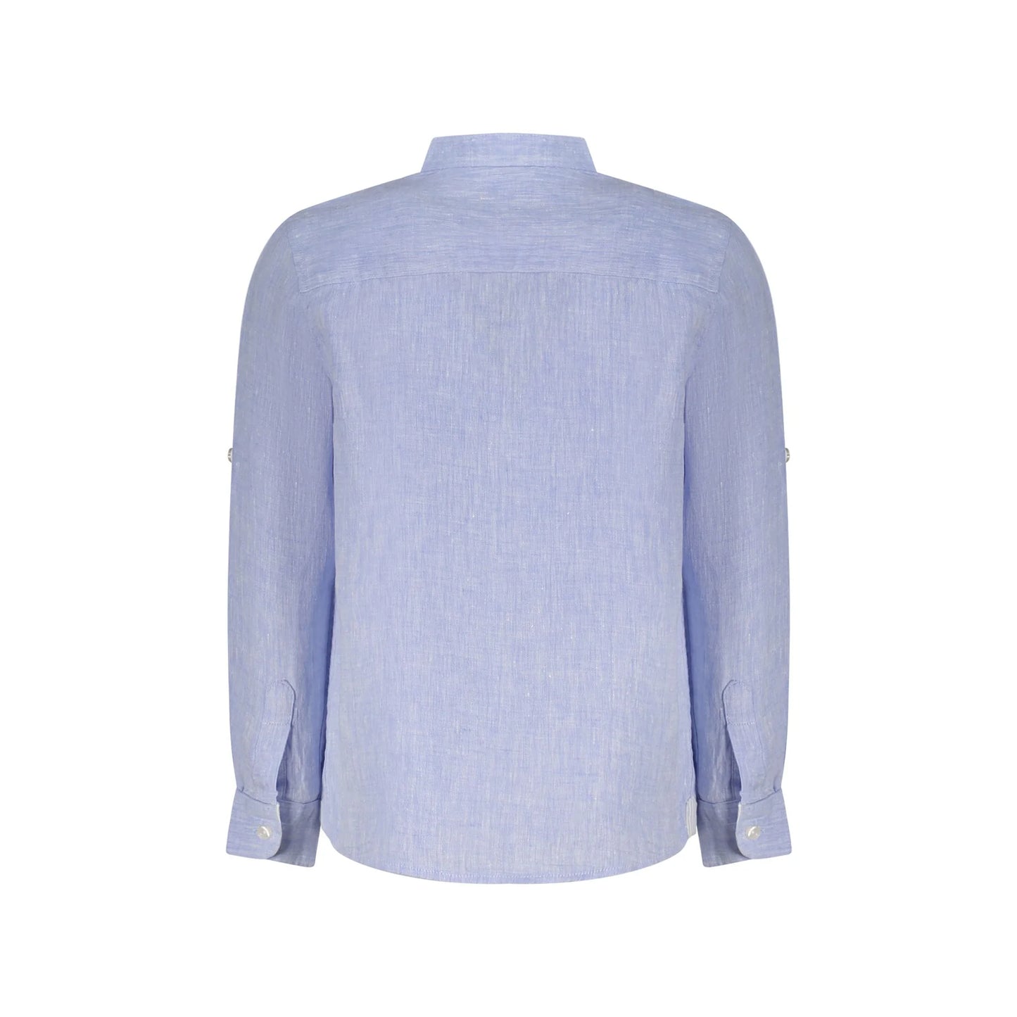 North Sails Camicia Maniche Lunghe Bambino Azzurra Ricamo Camicie azzurro - vista 2