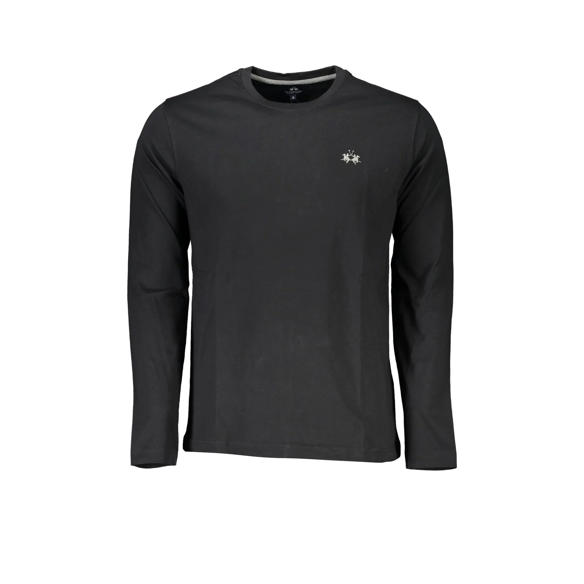 LA MARTINA T-SHIRT MANICHE LUNGHE UOMO NERO