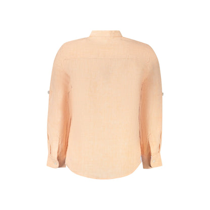 North Sails Camicia Maniche Lunghe Bambino Rosa Ricamo Camicie - vista 2