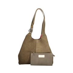 Coccinelle Pochette Donna Marrone Logo