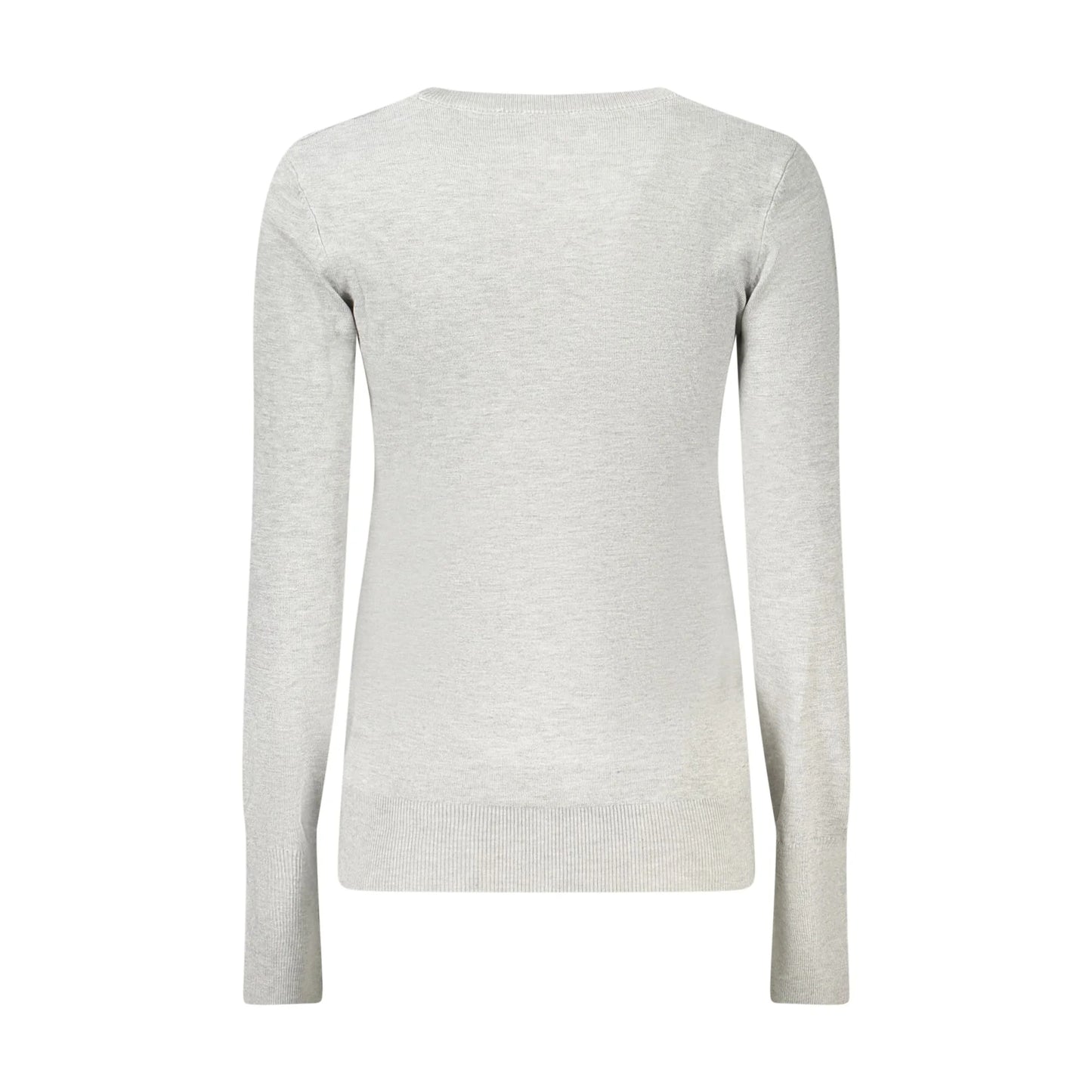 Guess Jeans Maglia Donna Grigia Applicazione Strass Maglie grigio - vista 2