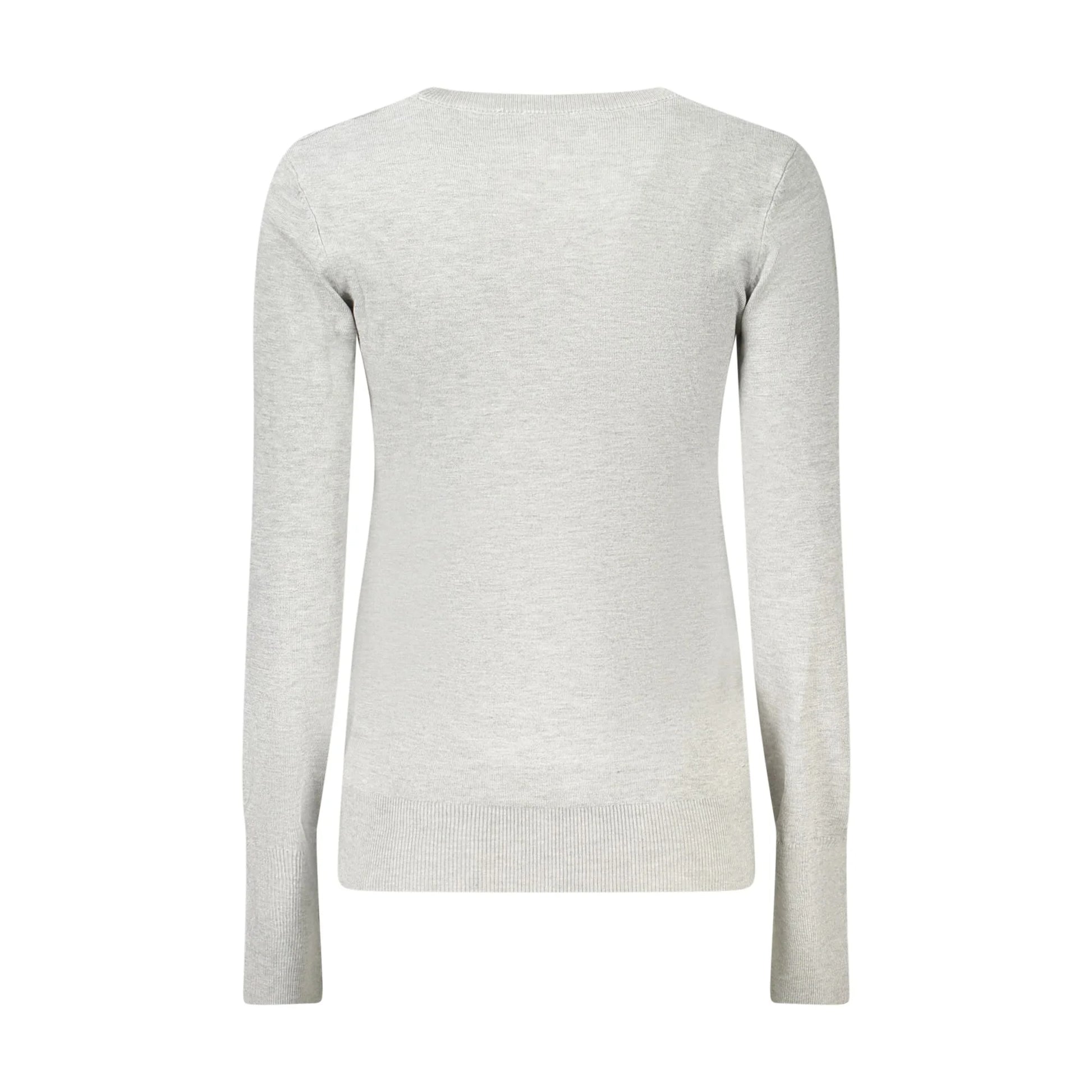 Guess Jeans Maglia Donna Grigia Applicazione Strass Maglie grigio - vista 2