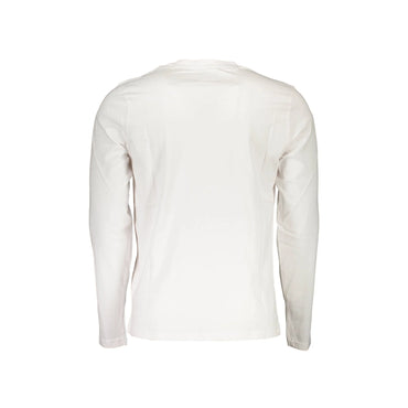 North Sails T-Shirt Uomo Maniche Lunghe Girocollo Cotone Stampa Logo - vista 2