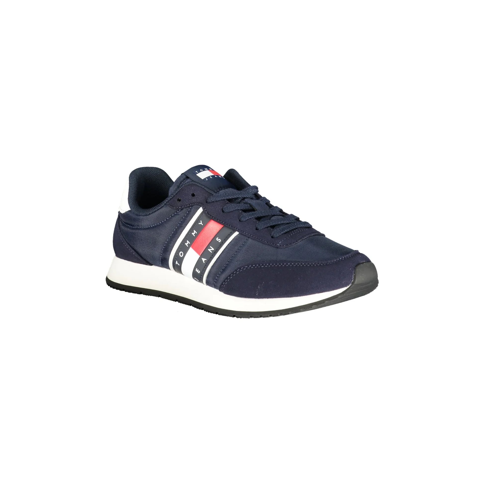 Tommy Hilfiger Sneakers Uomo Blu Stampa Logo - vista 2