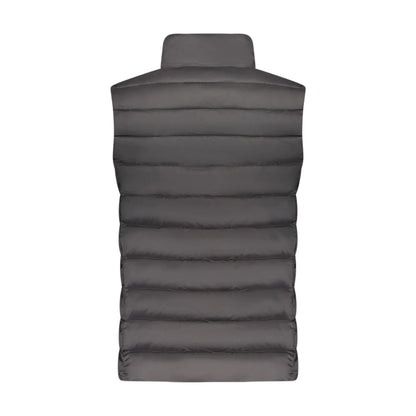 U.S. Grand Smanicato Uomo Nero 100 Gr Leggero Zip Logo Giubbotti e Giacche - vista 2
