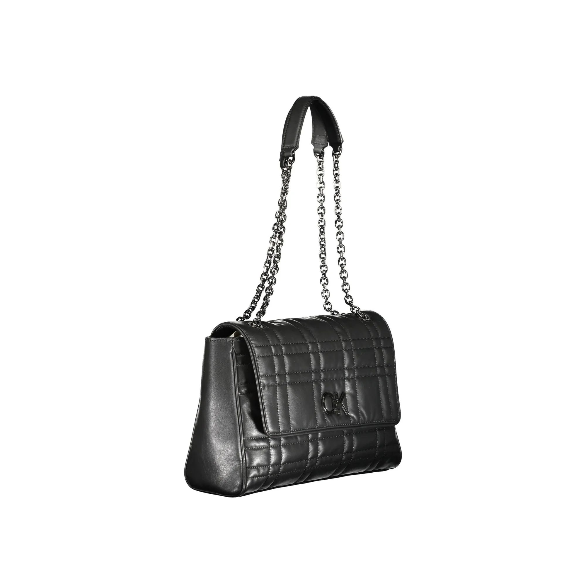 Calvin Klein Borsa Donna Nera Dettagli a Contrasto Borse nero - vista 2