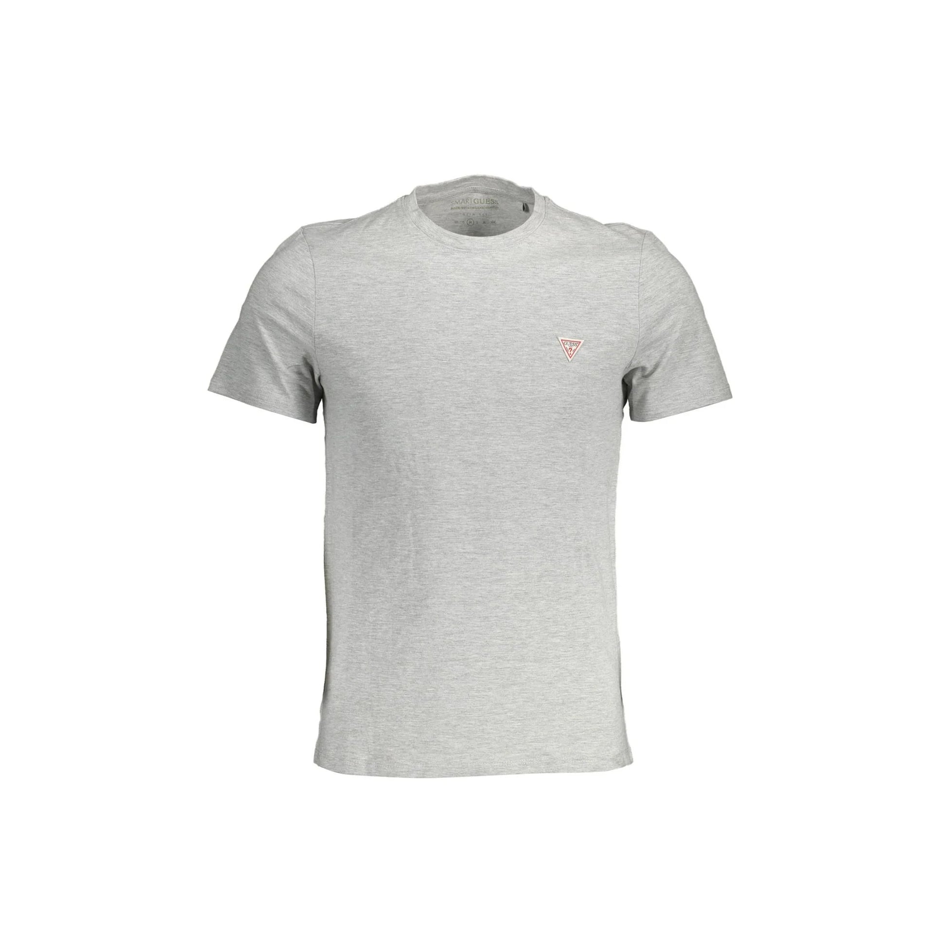 Guess Jeans T-Shirt Maniche Corte Uomo Grigia Logo Grigio - foto prodotto