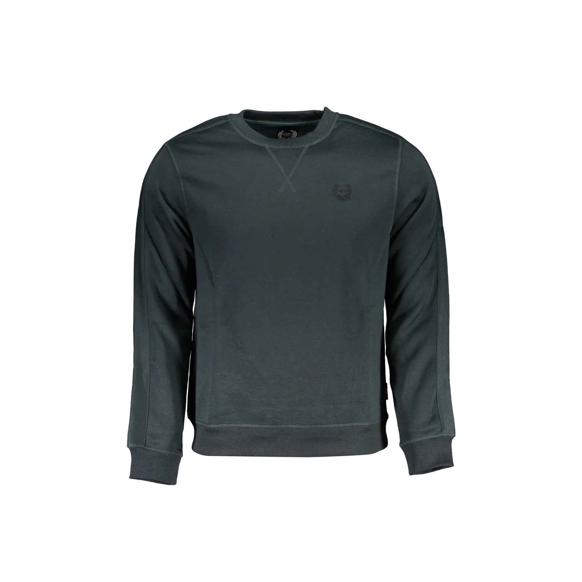 GIAN MARCO VENTURI FELPA SENZA ZIP UOMO VERDE