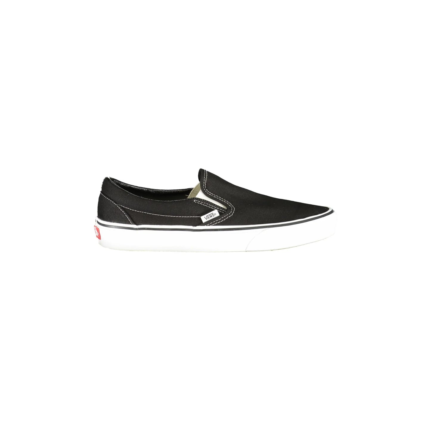VANS Scarpe Sneakers Donna Nere Slip-On con Dettagli a Contrasto Nero - foto prodotto