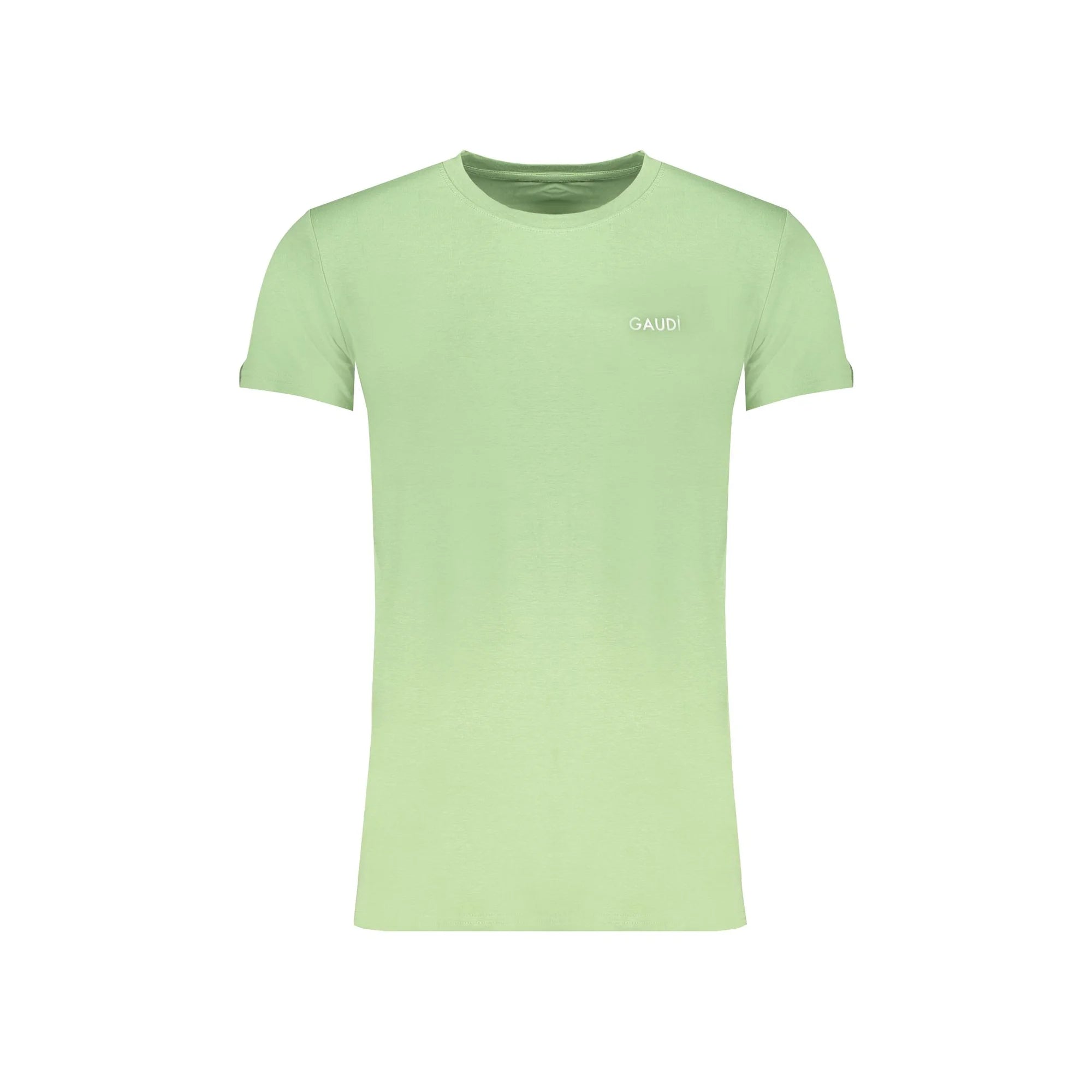 GAUDÌ T-SHIRT MANICHE CORTE UOMO VERDE