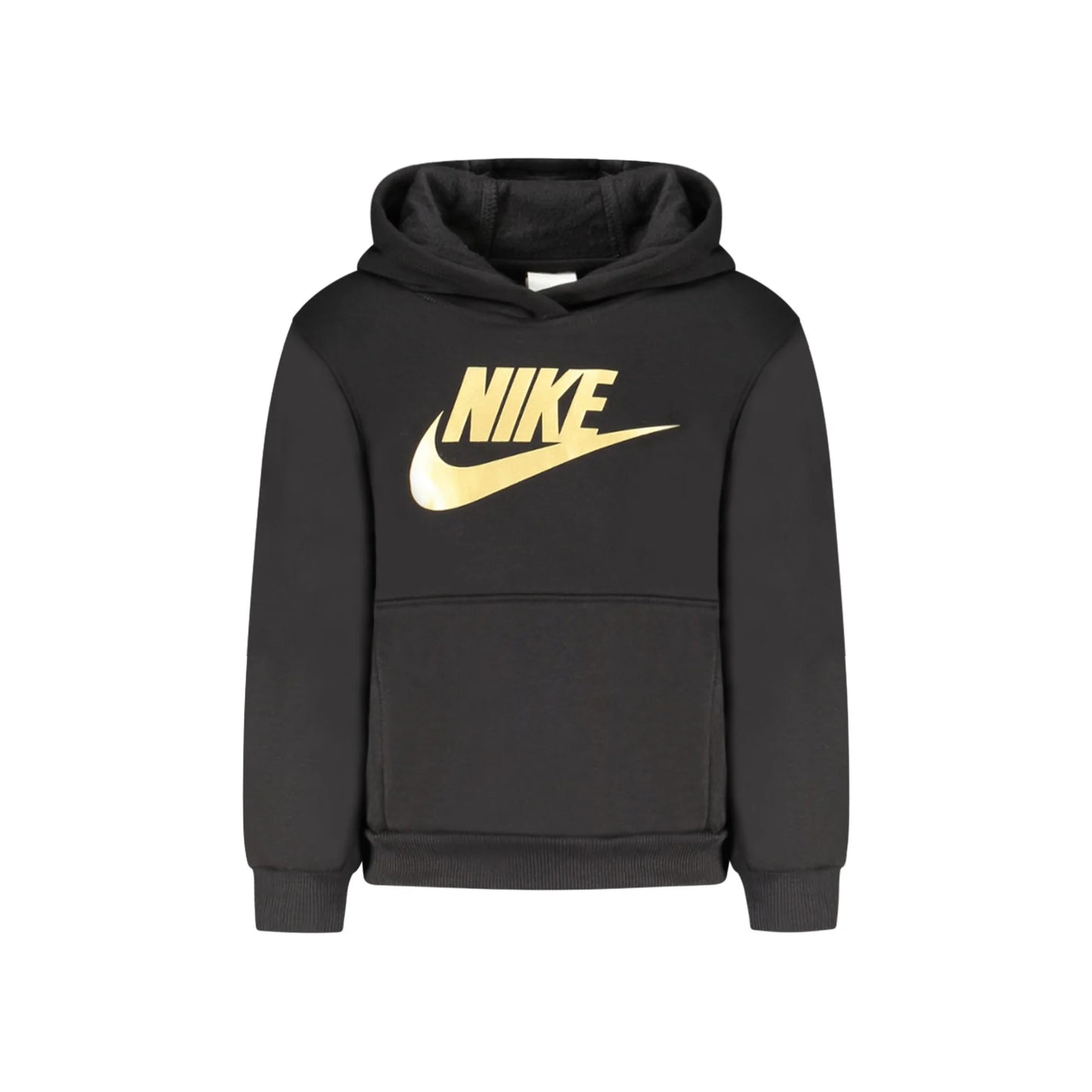 Nike Felpa Maniche Lunghe Unisex Nera Stampa Felpe Nero - foto prodotto