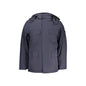 U.S. Grand Parka Uomo Blu Lungo con Cappuccio Removibile Logo Giubbotti e Giacche - foto prodotto