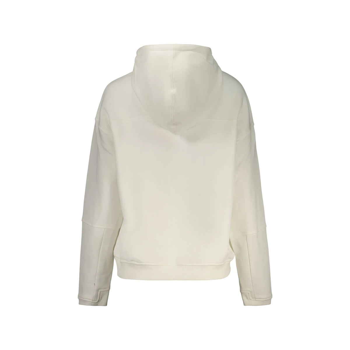 K-WAY FELPA SENZA ZIP DONNA BIANCO