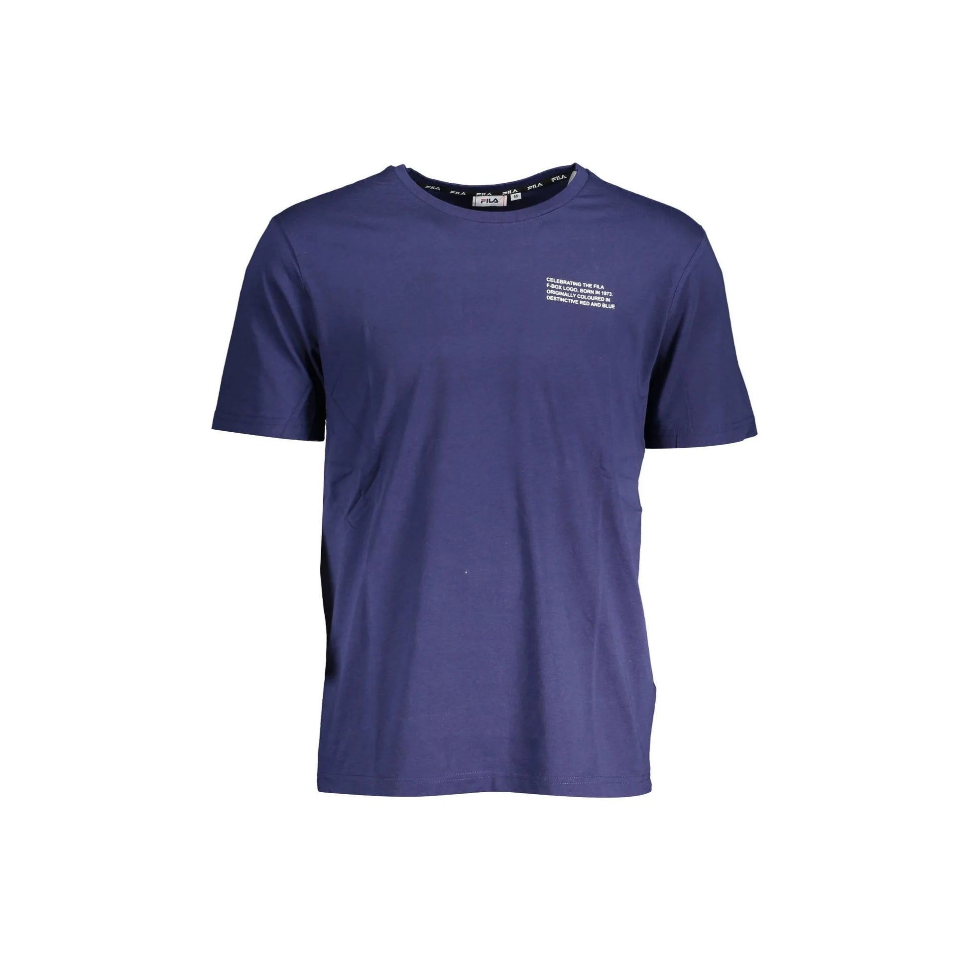 Fila T-Shirt Maniche Corte Uomo Blu Stampa - foto prodotto