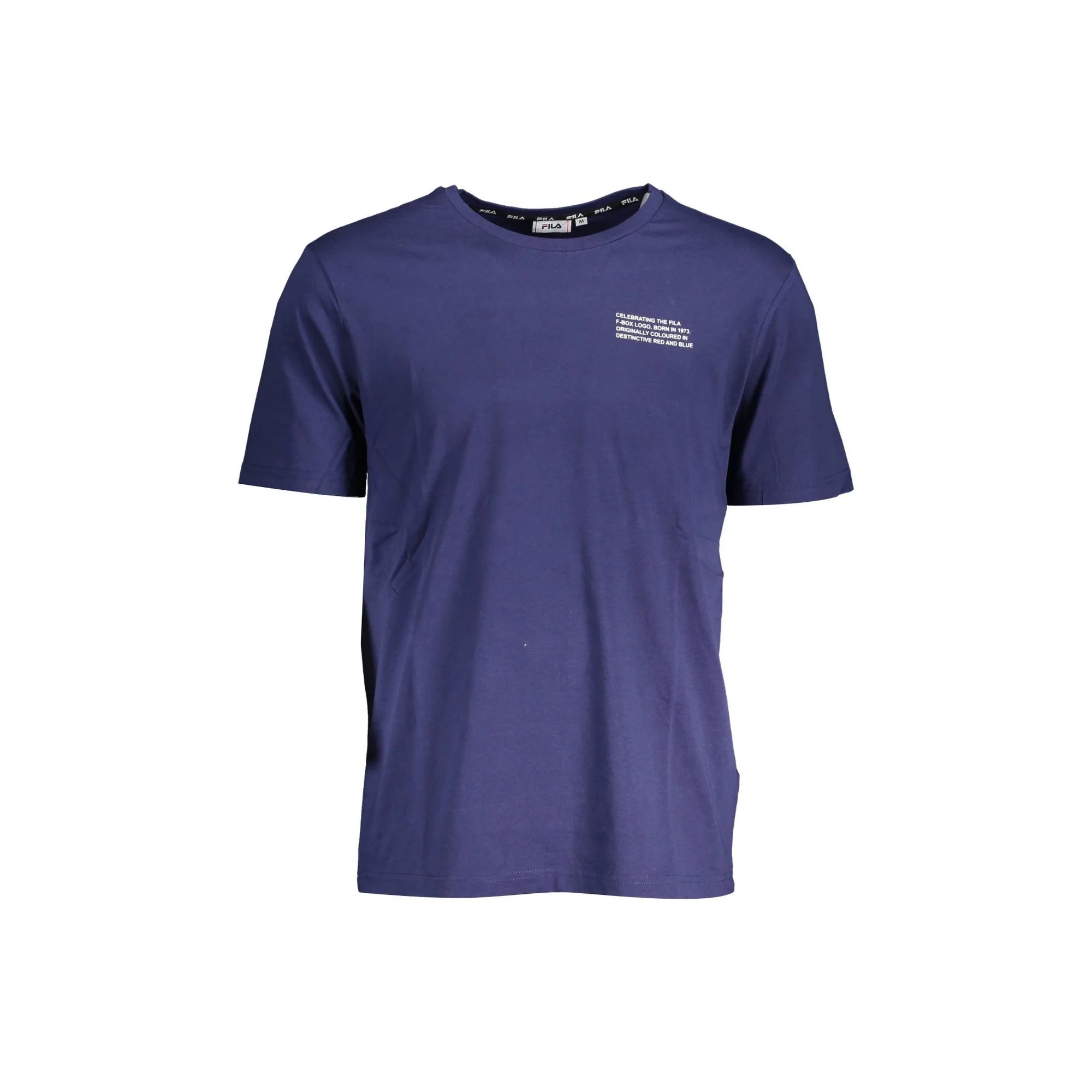 Fila T-Shirt Maniche Corte Uomo Blu Stampa - foto prodotto