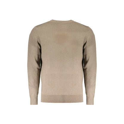 Norway 1963 Maglia Uomo Marrone Girocollo con Ricamo e Logo Maglie - vista 2