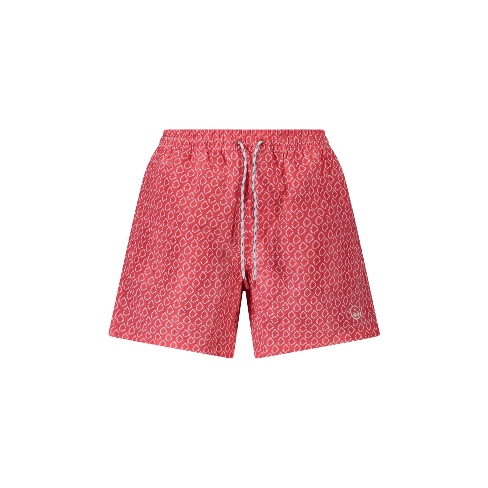 North Sails Costume da Mare Uomo Rosso Logo - foto prodotto
