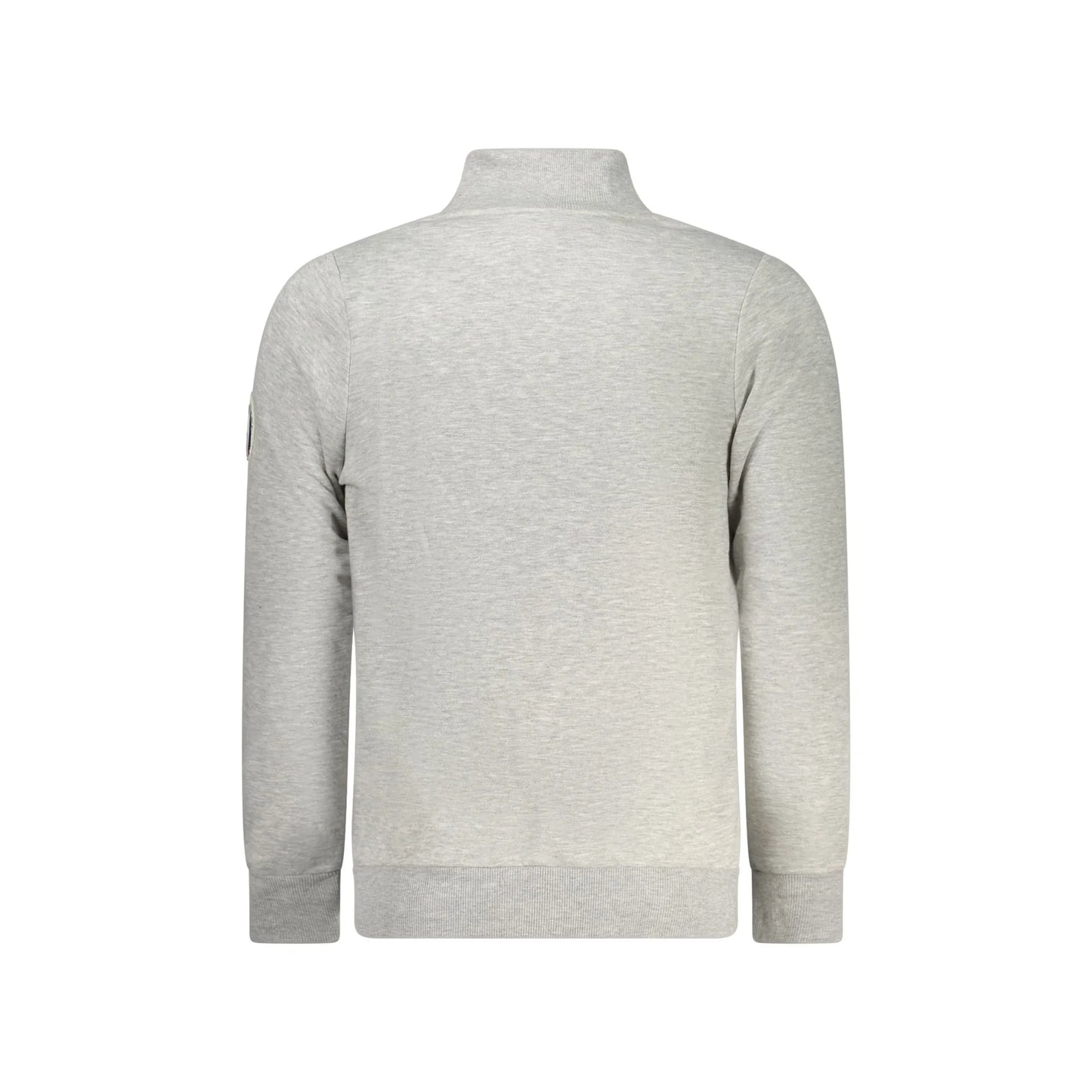 Norway 1963 Felpa Uomo Grigia con Zip Felpata Applicazione Logo Felpe grigio - vista 2