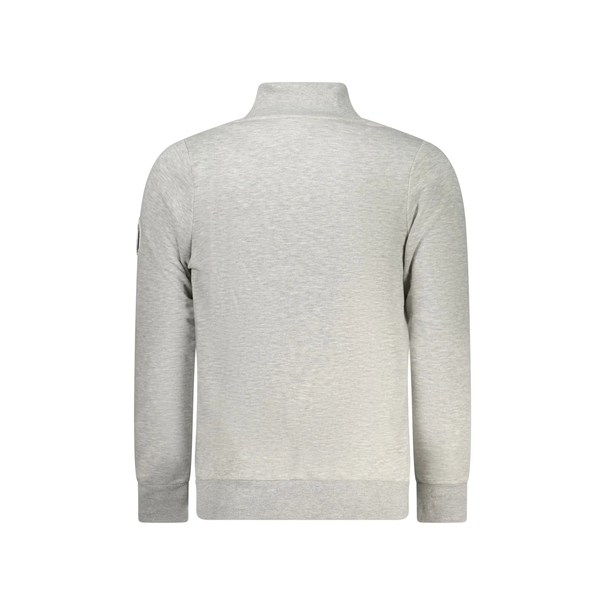 NORWAY 1963 FELPA CON ZIP UOMO GRIGIO