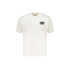 Vans T-Shirt Μανίκια Κοντά Ανδρική Λευκή Εκτύπωση Λογότυπο