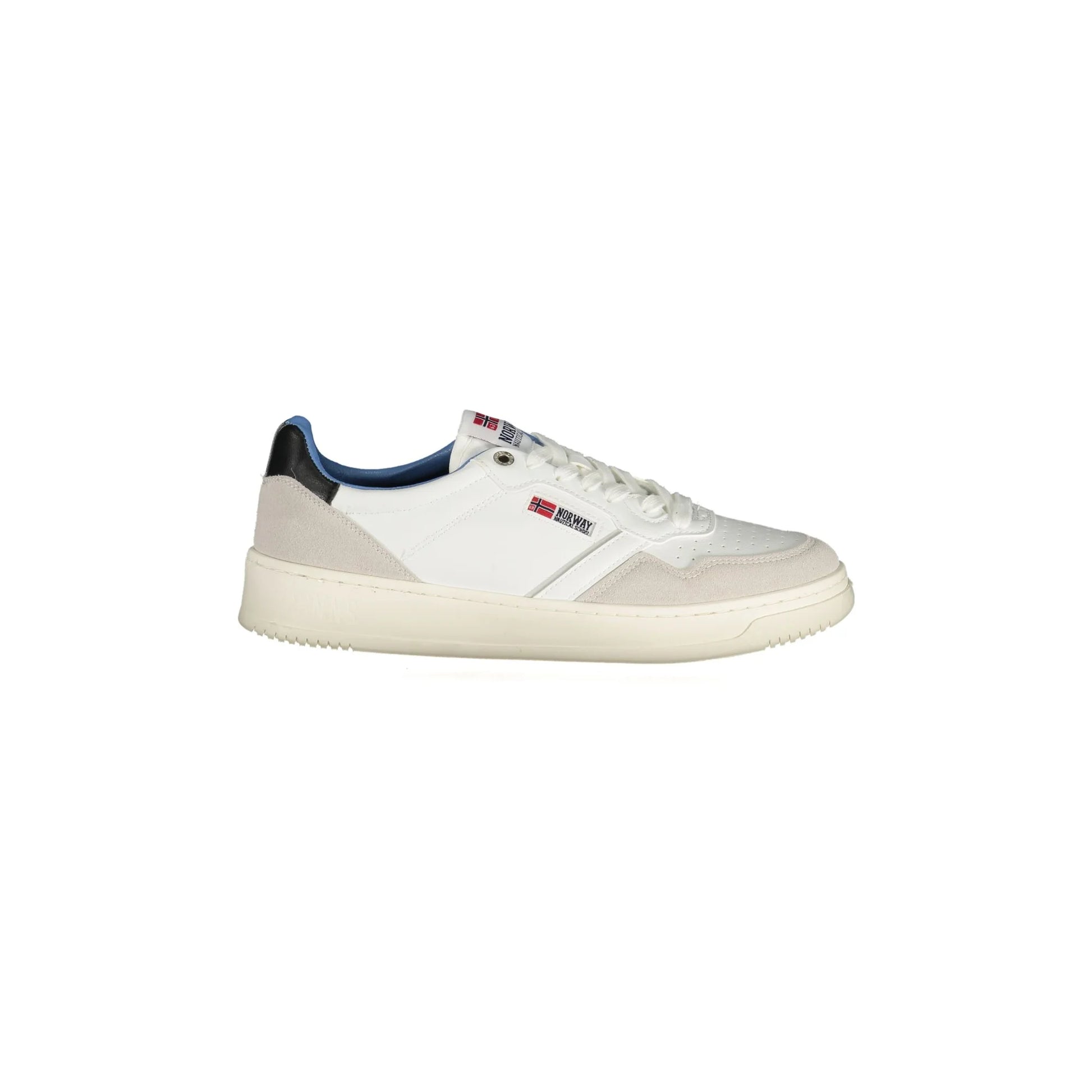 NORWAY 1963 Sneakers Uomo Bianche Nobel con Lacci Bianco - foto prodotto