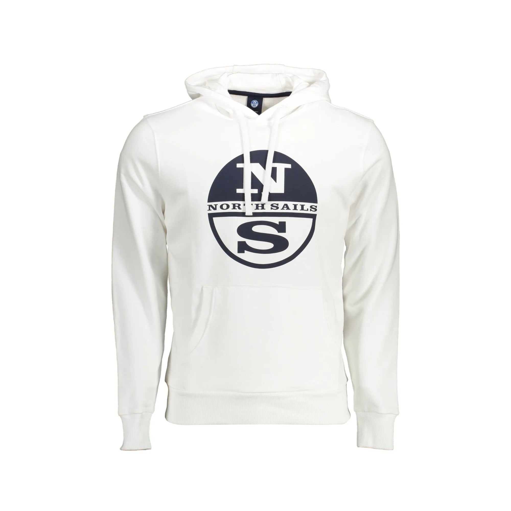 NORTH SAILS FELPA SENZA ZIP UOMO BIANCO