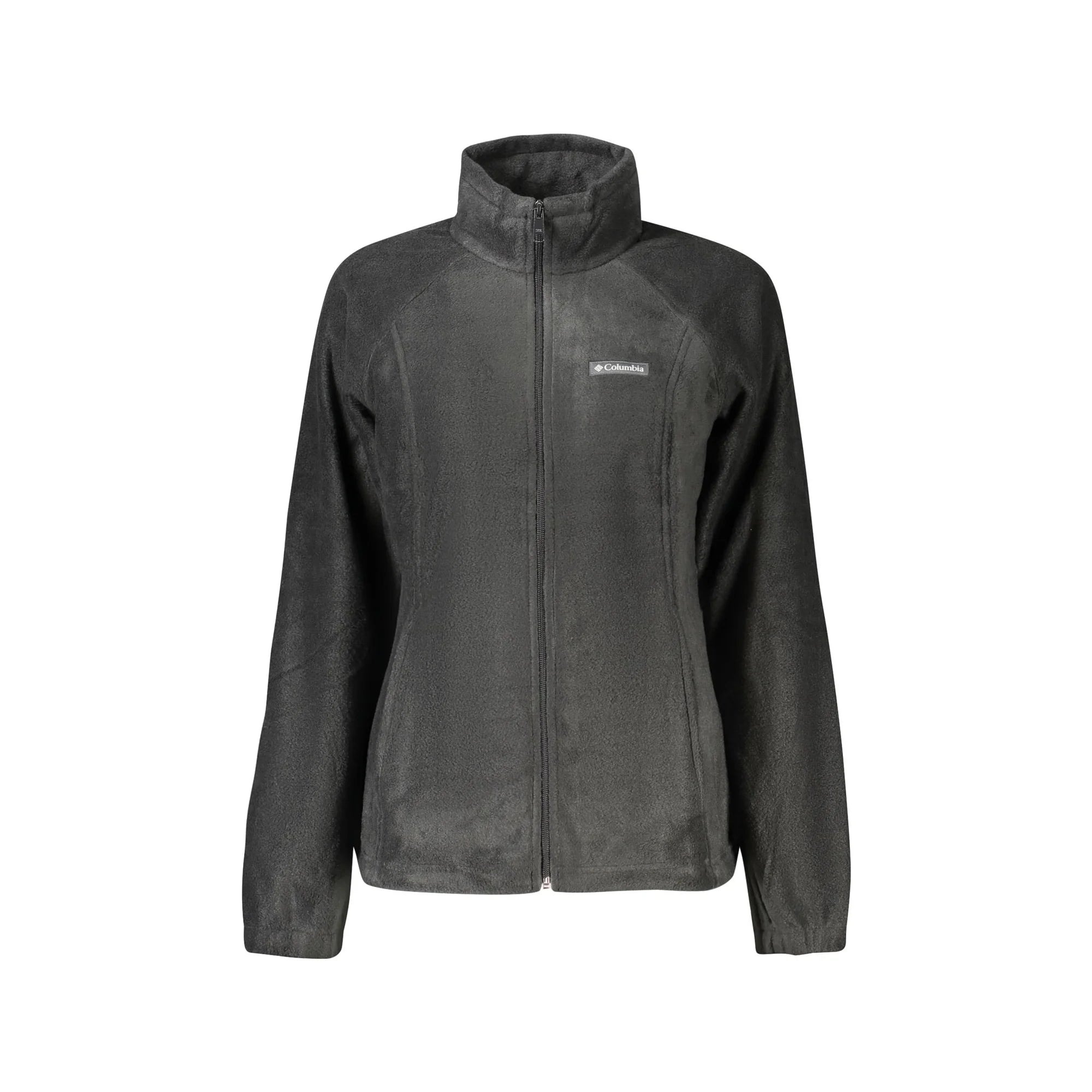 COLUMBIA FELPA CON ZIP DONNA NERO
