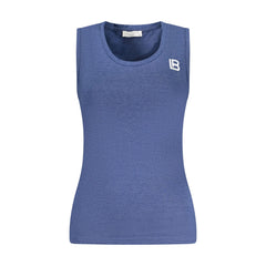 Laura Biagiotti Camiseta Mujer Azul Estampado Logo