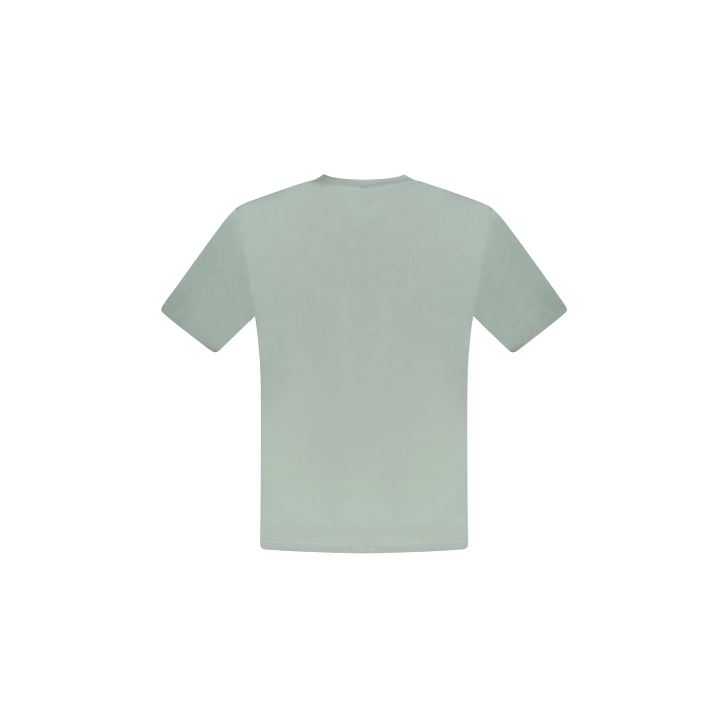 North Sails T-Shirt Maniche Corte Uomo Verde Stampa Logo - vista 2