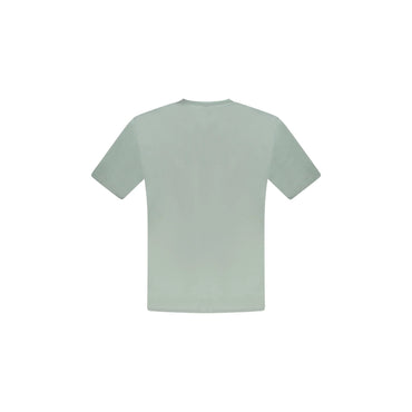 North Sails T-Shirt Maniche Corte Uomo Verde Stampa Logo - vista 2