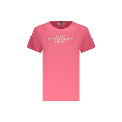 Freddy T-Shirt Μανίκια Κοντά Γυναίκα Ροζ Εκτύπωση