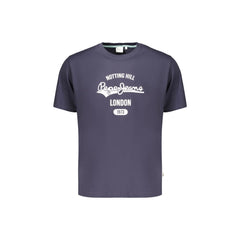 Pepe Jeans T-Shirt Μανίκια Κοντά Ανδρική Μπλε Εκτύπωση