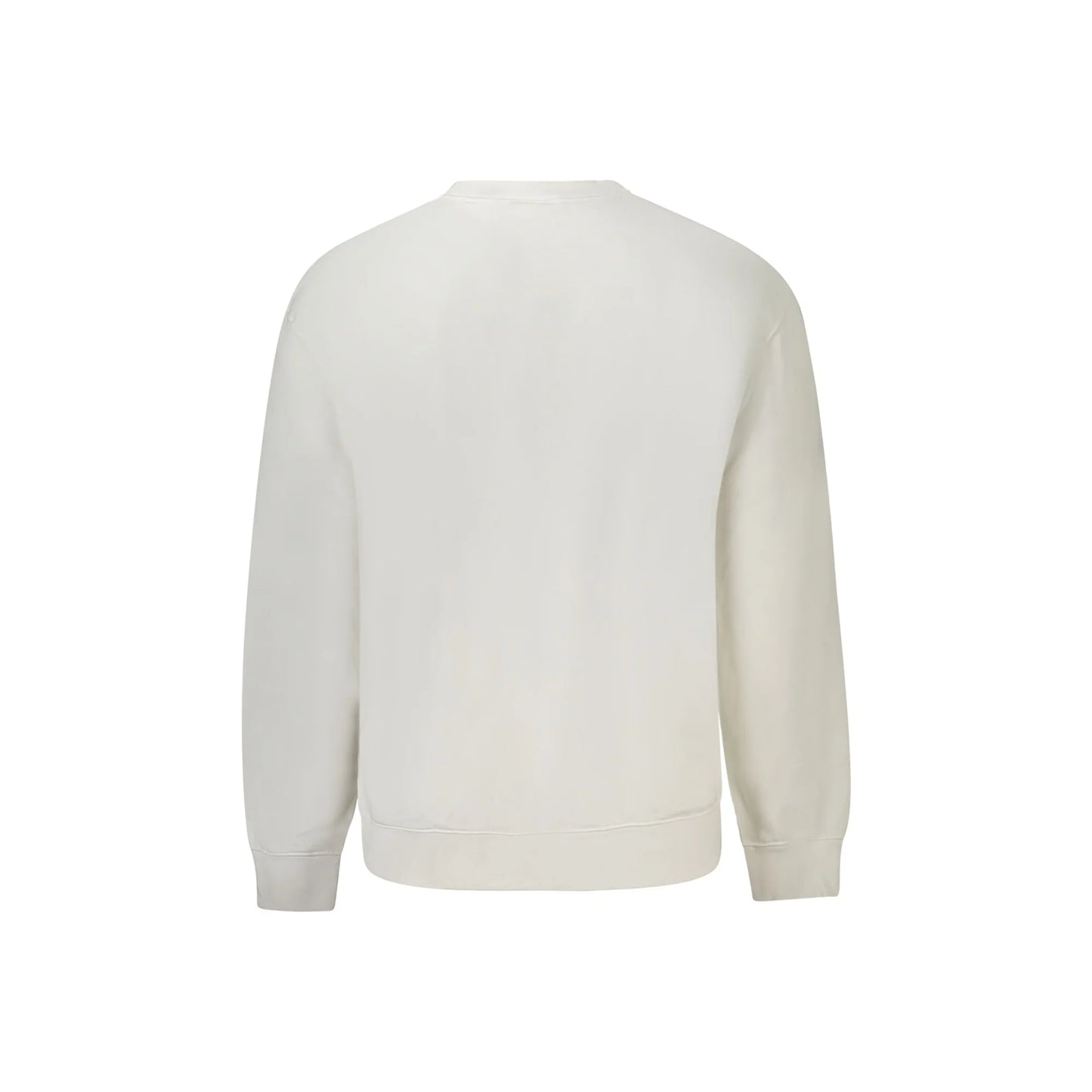 Calvin Klein Felpa Maniche Lunghe Uomo Bianca Logo Felpe bianco - vista 2