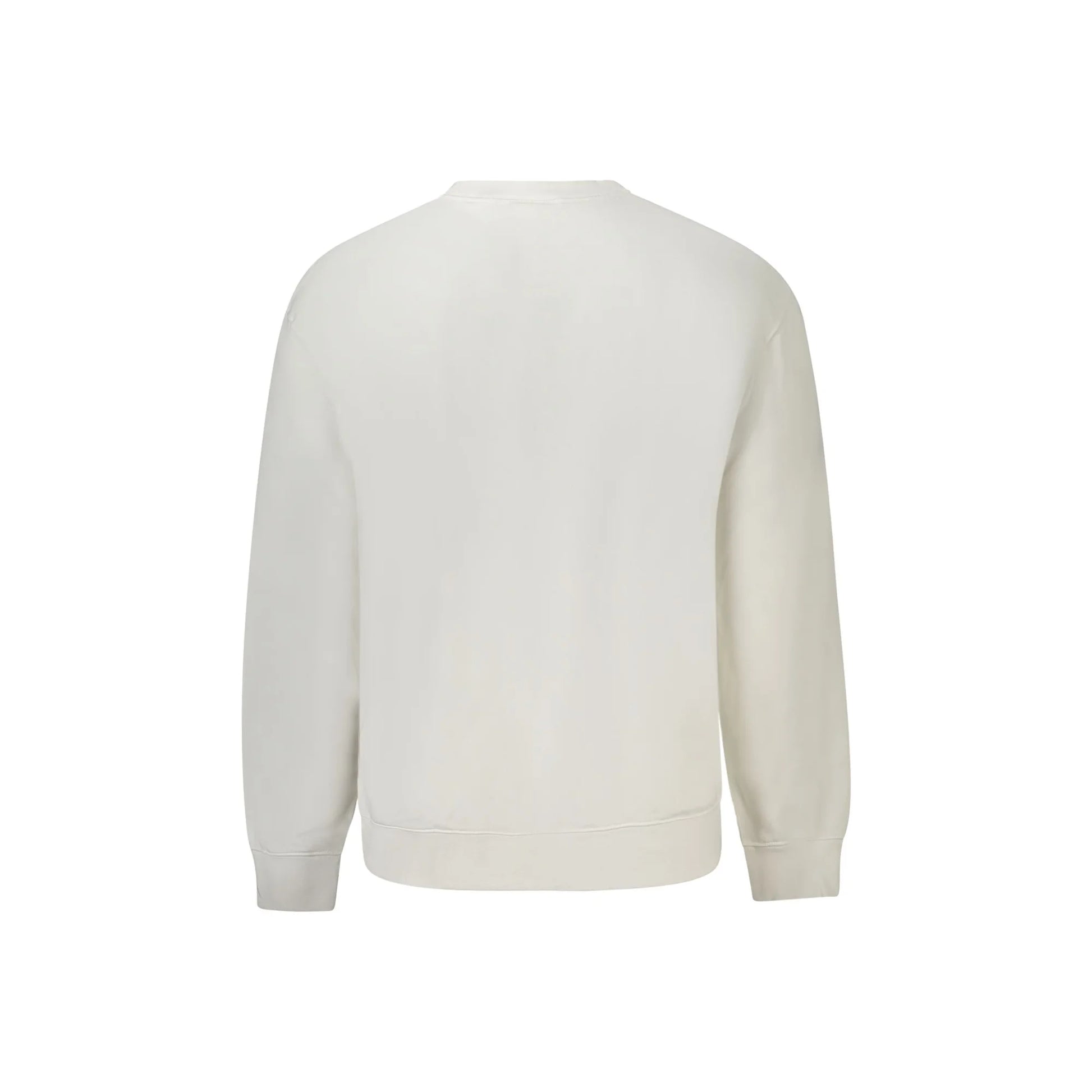 Calvin Klein Felpa Maniche Lunghe Uomo Bianca Logo Felpe bianco - vista 2