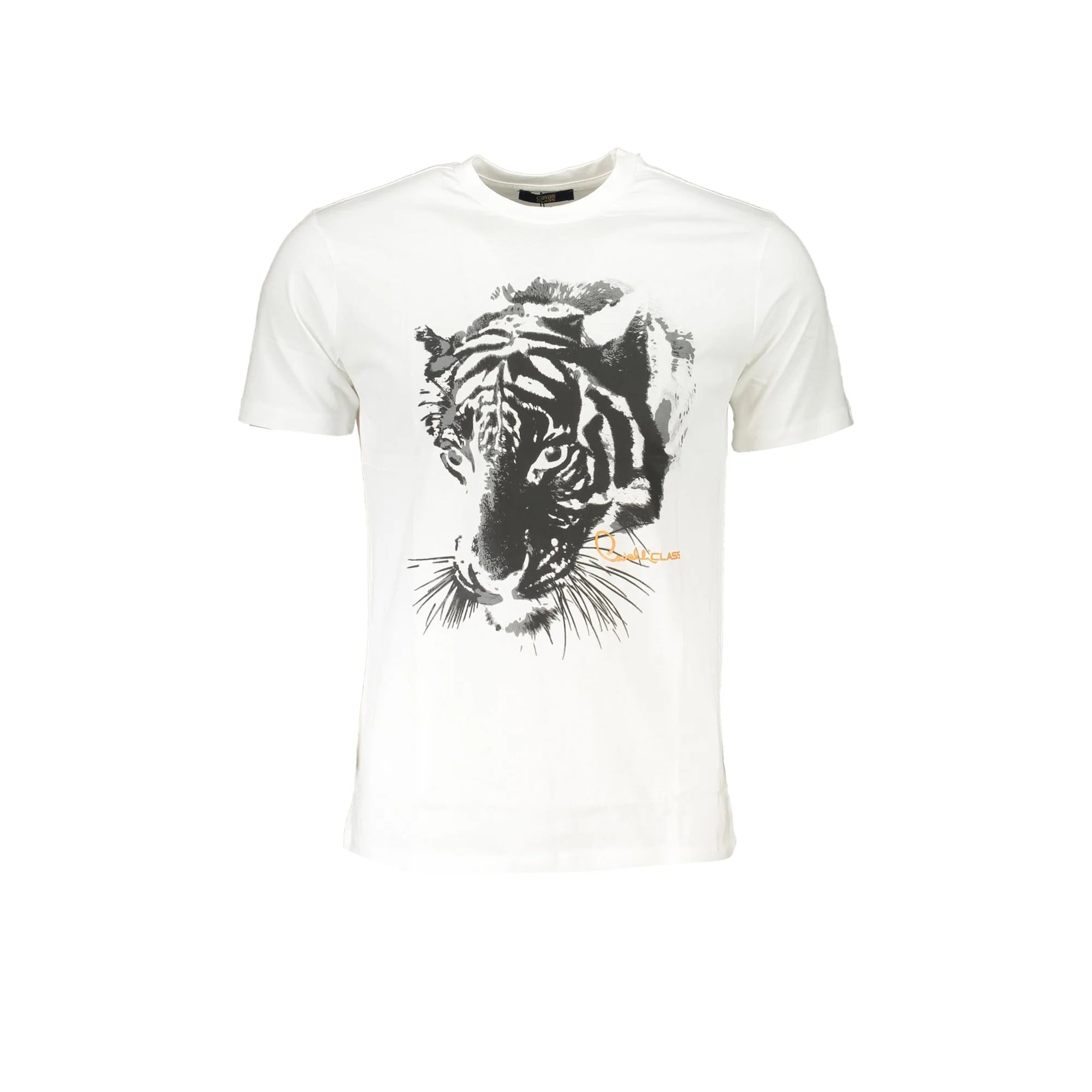 CAVALLI CLASS T-SHIRT MANICHE CORTE UOMO BIANCO