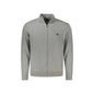 Norway 1963 Cardigan Uomo Grigio con Zip e Logo Ricamato Maglie - foto prodotto