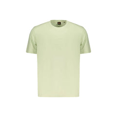 Boss T-Shirt Maniche Corte Uomo Verde Logo