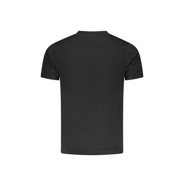 Cavalli Class T-Shirt Maniche Corte Uomo Nera Stampa Logo nero - vista 2